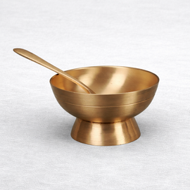 Bronze Ice Cream Bowl