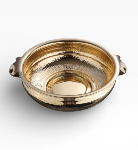 Decorative Brass Flower Uruli