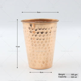 Set of 2 Copper Glass ( 003 )
