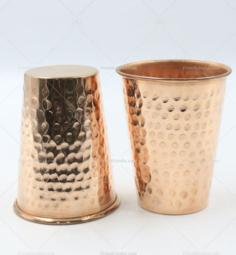 Set of 2 Copper Glass ( 003 )