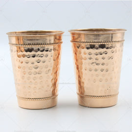 Set of 2 Copper Glass ( 001 )