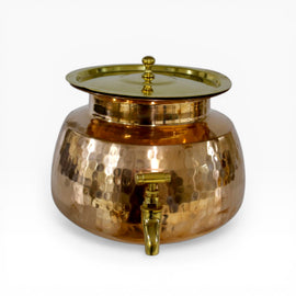 Copper Water Dispenser Pot ( 8 Liter )