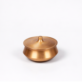 Lead Free Mini Bronze Handi Bowl With Lid