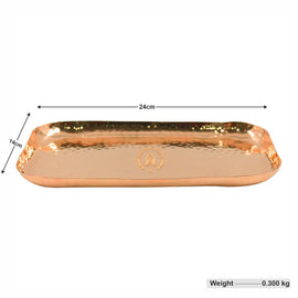 2 Copper Glass With Tray