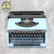 Blue Typewriter