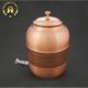 Copper Water Dispenser Hammered Design with Lid