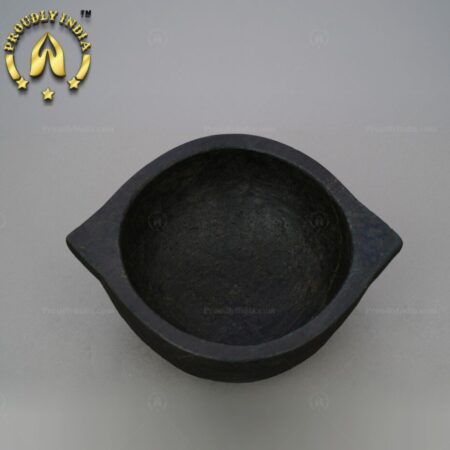 Seasoned Soapstone Kadai