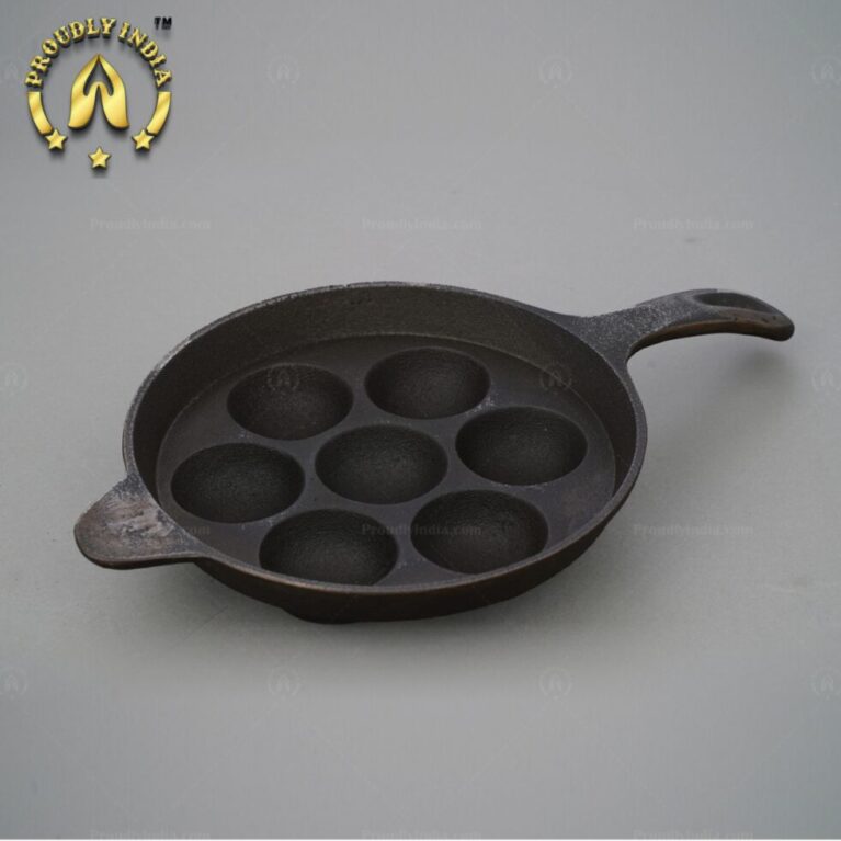 7 Pits Long Handle Paniyaram Pan