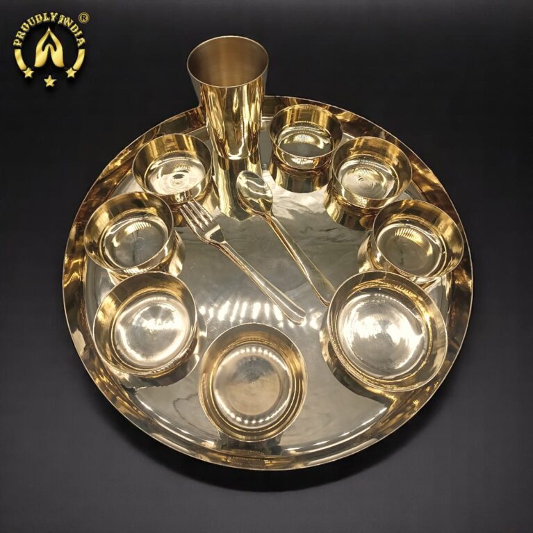 16 Inch Bronze Maharaja Thali