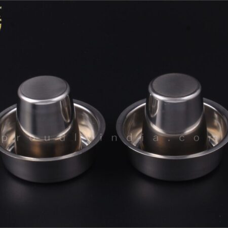 Stainless Steel Dabara Set of 2