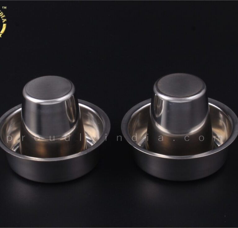 Stainless Steel Dabara Set of 2