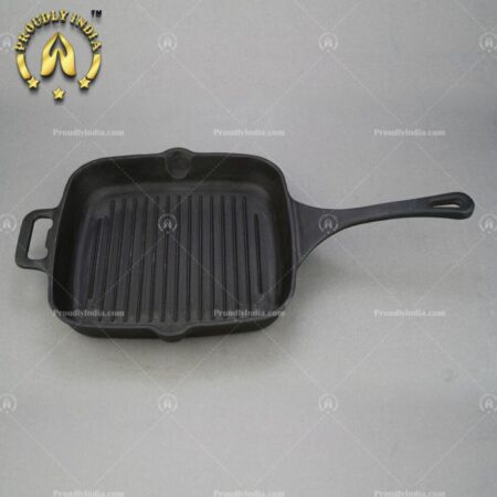 Cast Iron Griddle Pan with Iron handle