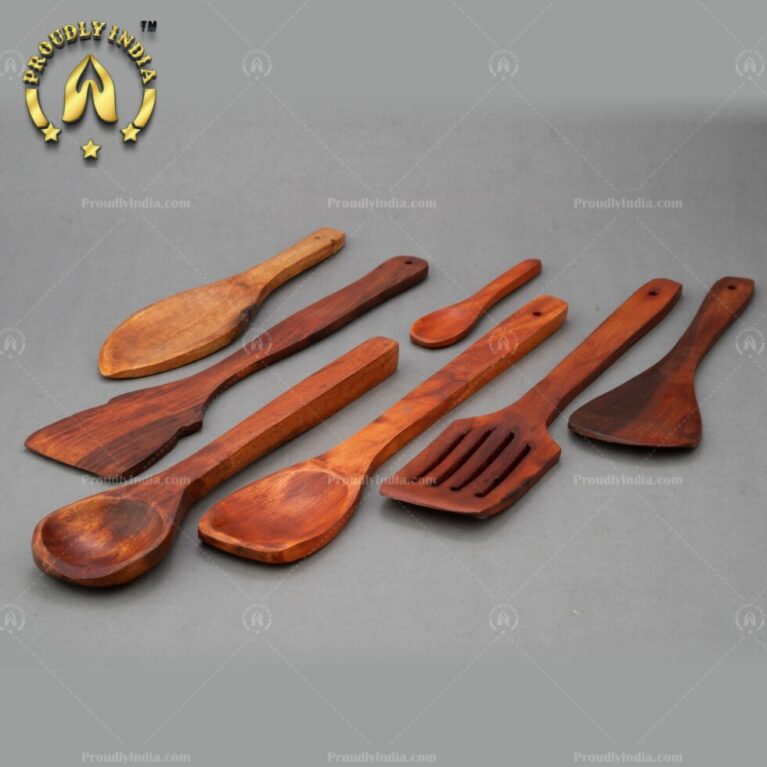 Set of Wooden Spatula and Spoons