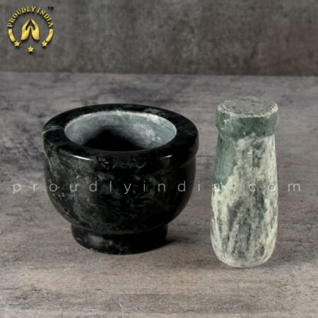 3 Inch Granite Mortar Pestle | idikallu | Khalbatta | Molcajete