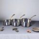 Set Of 3 Steel Pan
