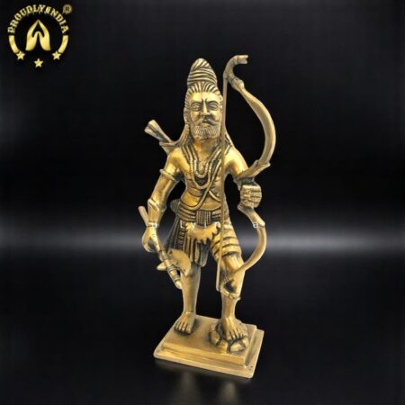 10″ Brass Lord Parshuram Idol