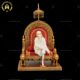Antique Style Shirdi Sai Baba Idol Or Statue Or Shridi Sai Baba Murti Hand Carved With Indian Artwork Hindu Religious Decorative