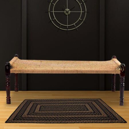 Jute Rope Wooden Daybed