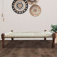 Leg Carved Manjhi Charpai Outdoor Daybed