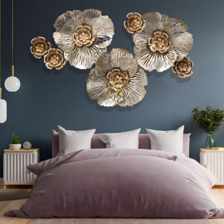 Blossom Radiant Mirage Iron Wall Mural