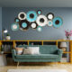 Celestial Bloom Cascade Wall Art Mural