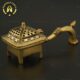 Brass Incense Dhoop Or Loban Dani With Handle