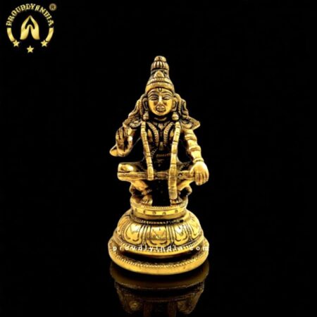 5.7″ Brass Sabharimala Ayyappan Idol