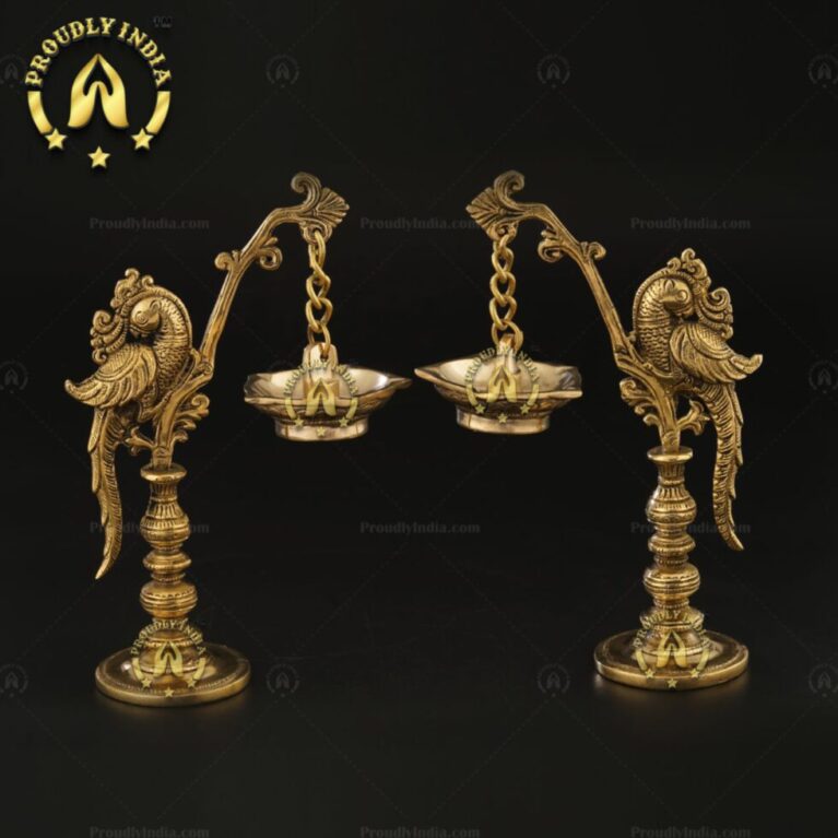 Annam Thooku Vilakku Bird Hanging Diya