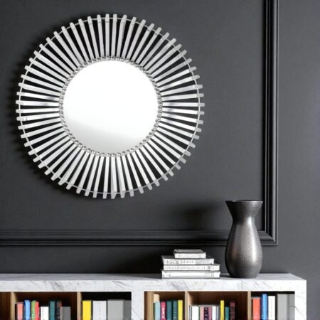 Celestial Prism Halo Wall Mirror