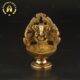 Traditional Brass Handmade Ganesha Table Diya