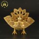 Buy Traditional Brass Peacock Winged Urli Diya