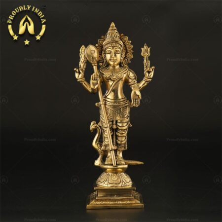 12″ Standing Lord Murugan Statue