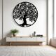 Circle of Quiet Roots Wall Art Mural