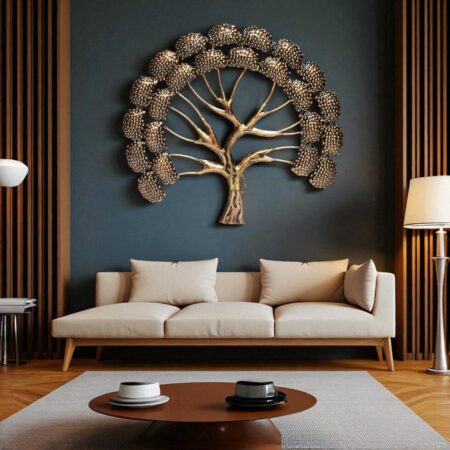 Tree of Golden Grace Wall Art Mural