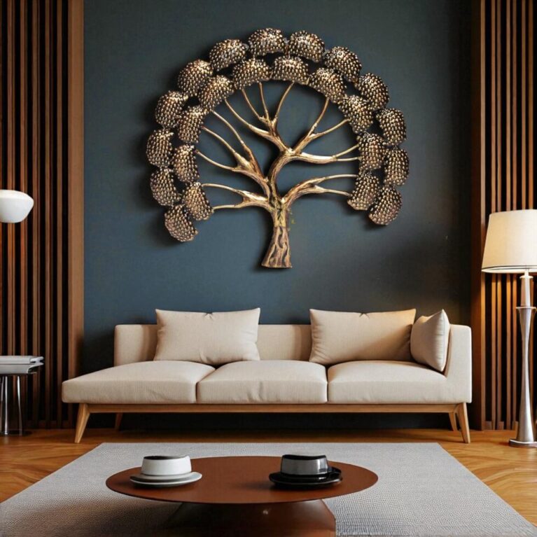 Tree of Golden Grace Wall Art Mural