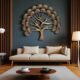 Tree of Golden Grace Wall Art Mural