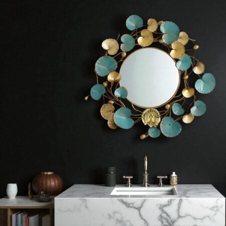 Lotus Drift Harmony Wall Mirror