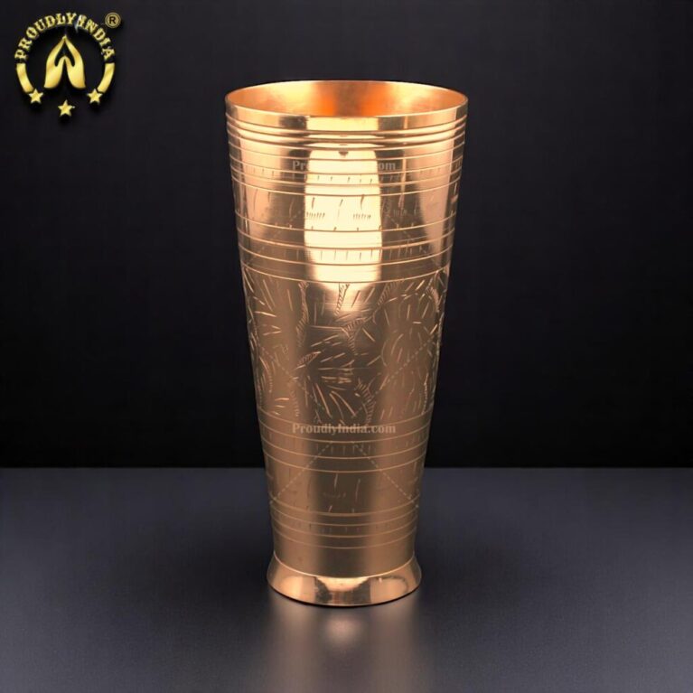 Brass Big Punjabi Lassi Glass