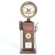 Vintage Pump Station Iron Table Clock