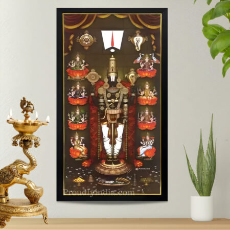 AstaLakshmi Venkateswara Swamy God Photo Frame