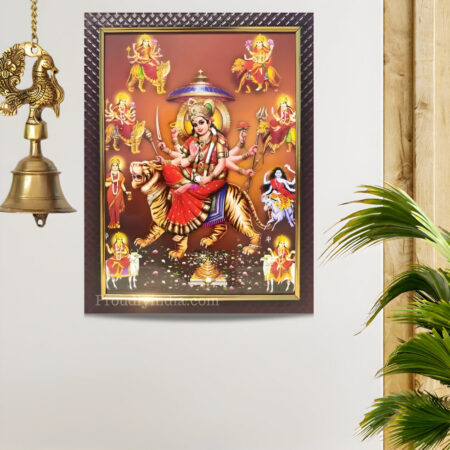 Durga Maa Religious Frame