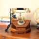 Retro Wood And Brass London Telephon
