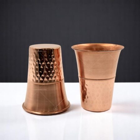 Copper 2 Hammered Embossed Glass