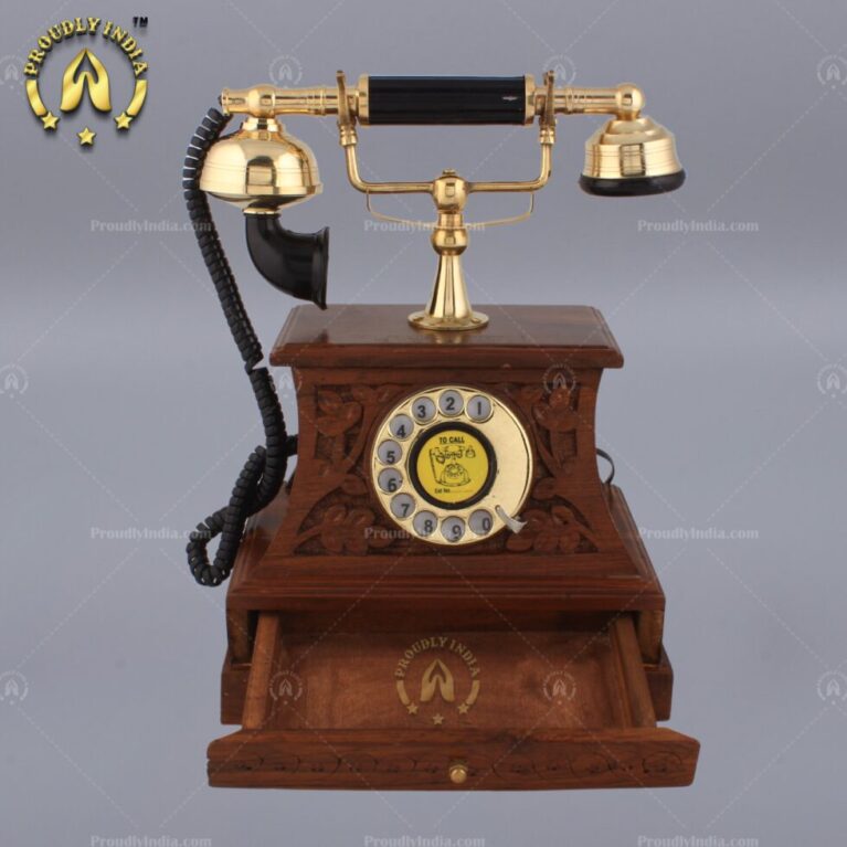 Retro Telephone with Drawer