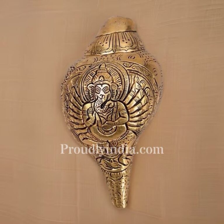 Brass Ganapathi Shankh